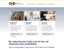 Tablet Screenshot of ehd-ins.com